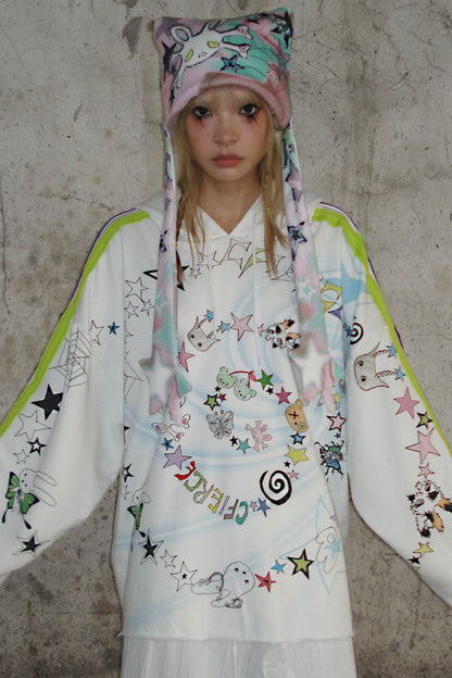 Spiral Sweatshirt Graffiti