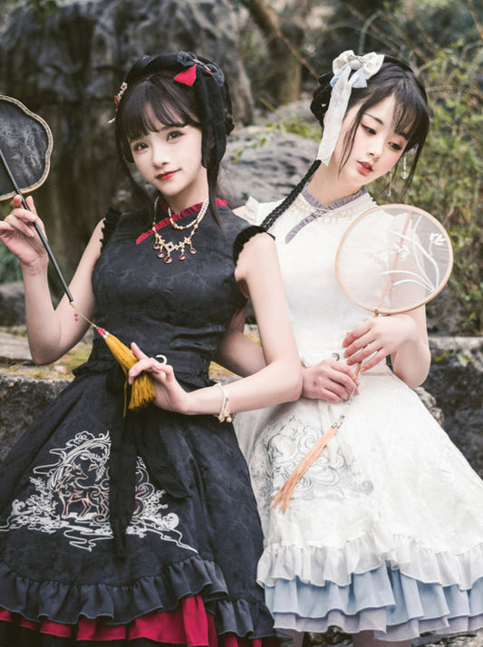 Dress Fox Rolly Elegant China Ta Set Intail