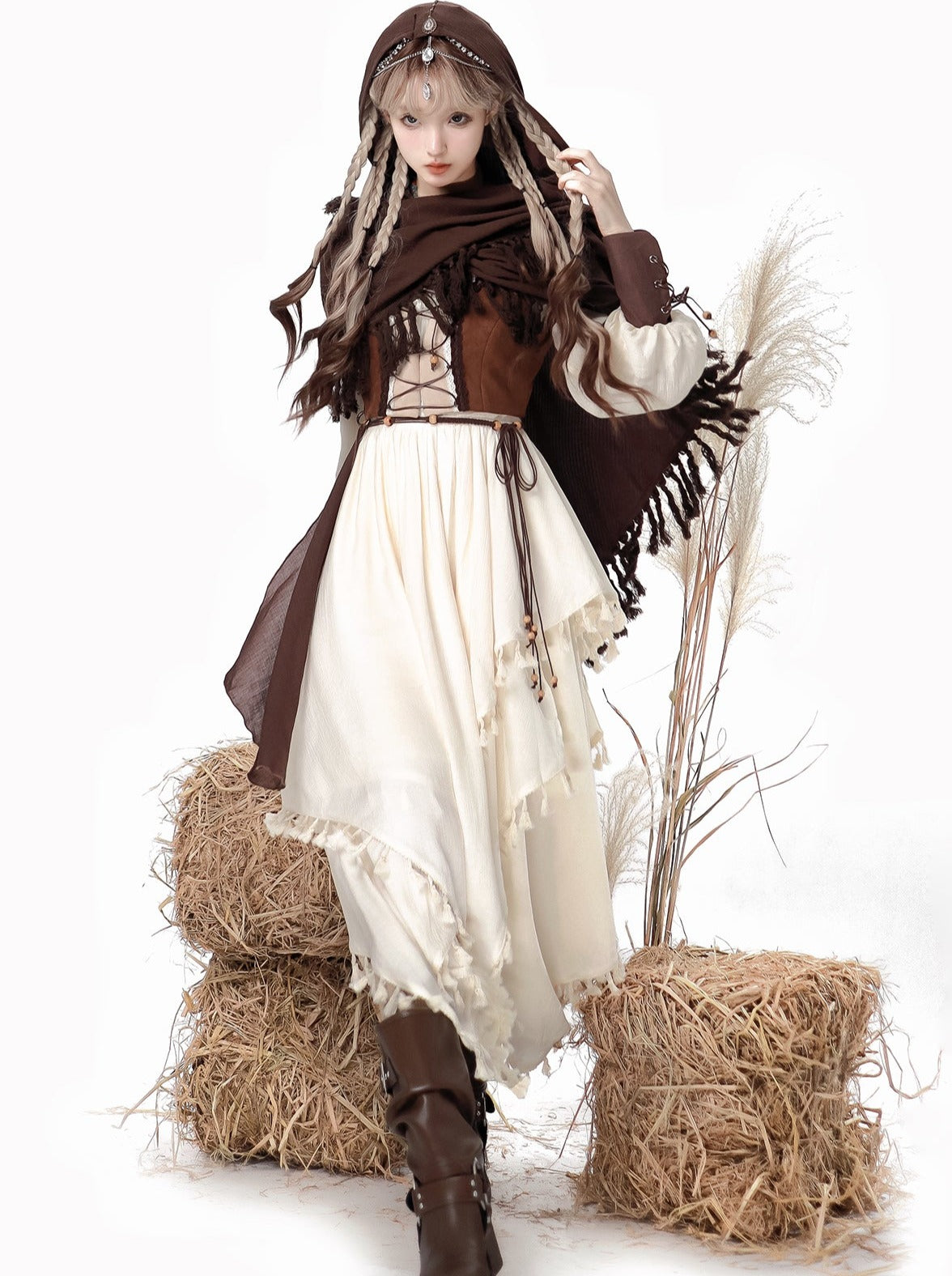 Style Dress Exotic Vest Cape