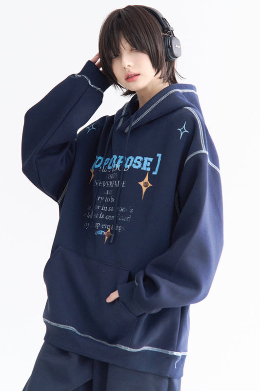 Casual Kangaroo Pocket Hoodie