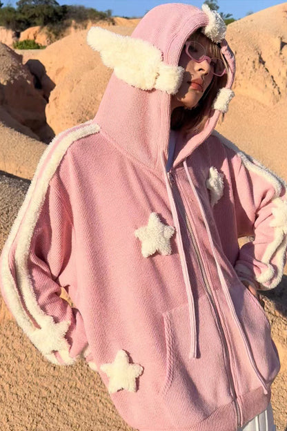 Rosa Jacke Angel Knit