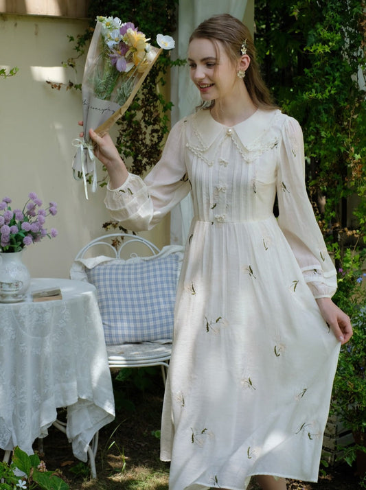 Gentle Baby Flower French Style Dress