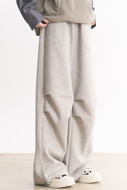 Knee Fit Spring Museum - Fall Pants and Gravity Women's Casual Pleats Straight