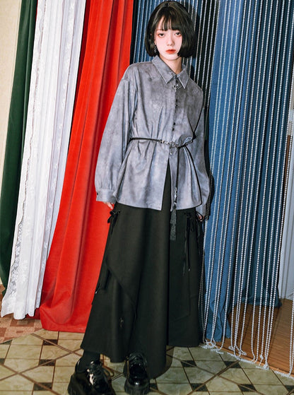 ドラゴンチャイナタッセルベルトレースアップオリジナルペンダント