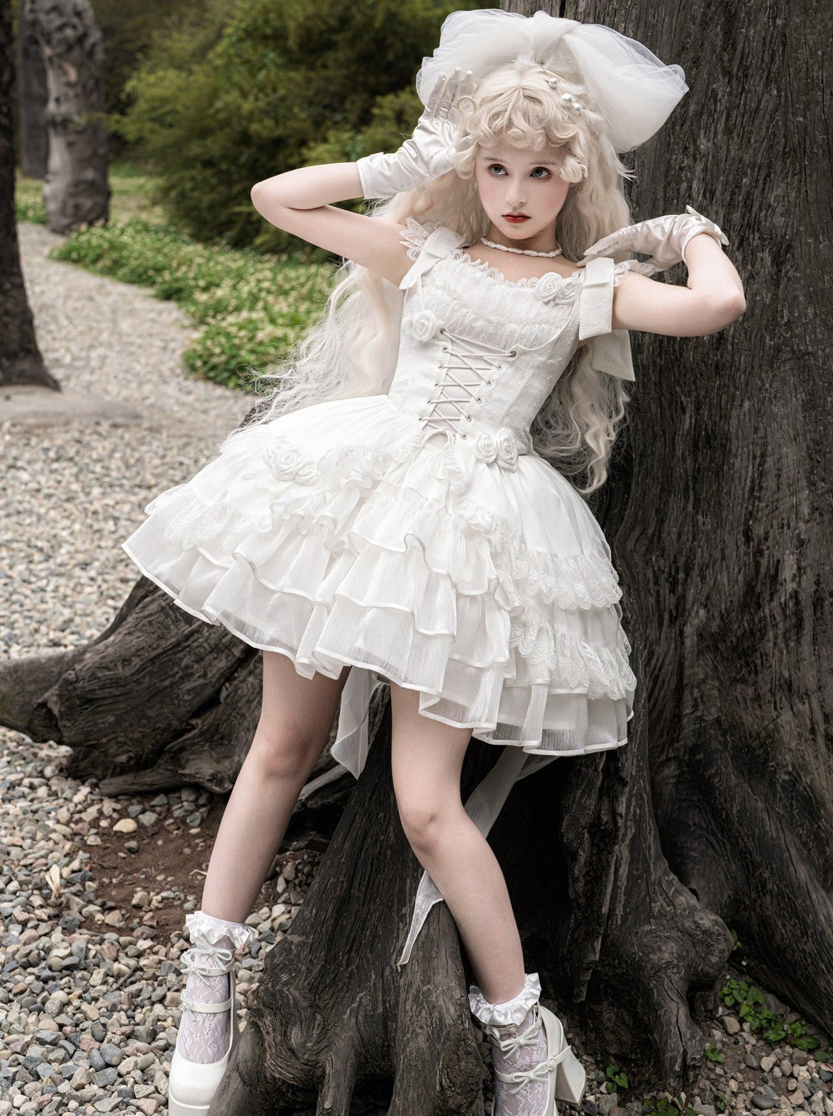 Rose Gorgeous Short Dresses Wedding