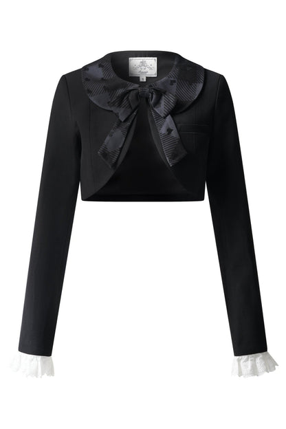 Princess Black Jumperskirt Lolita Top Lady + Cropped Silent