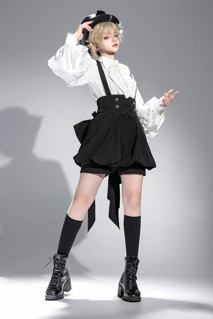 Cute + Retro Shorts Elegant Shirt Ribbon Prince Reservations Tail Dark
