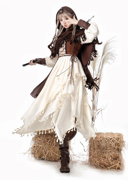 Style Dress Exotic Vest Cape