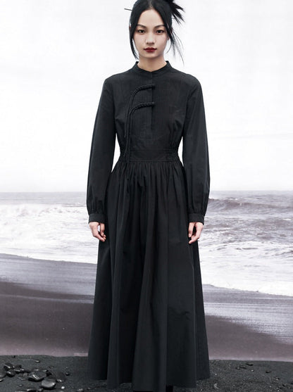 China Mode Shirt Dress French Swing