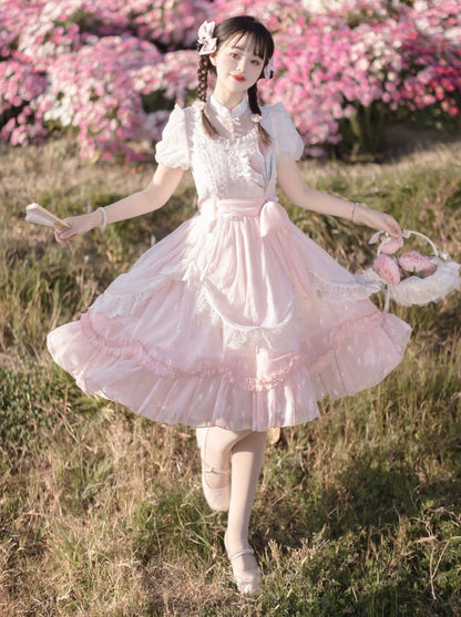 Lolita Tulip Dress Girly Sweet Summer