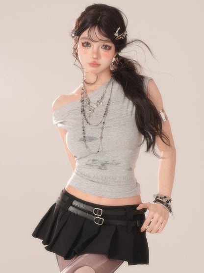Short Tops American Sleeveless