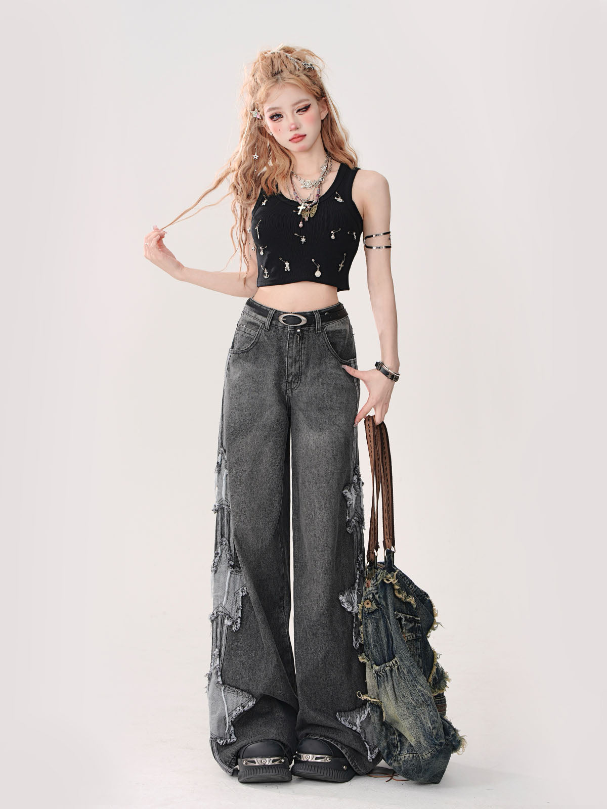 Top Crop Short Tank Cross