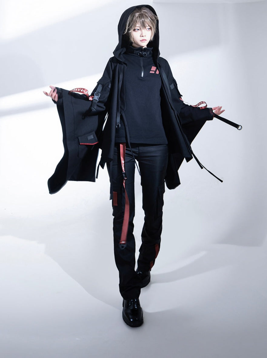 Design Strappy Cool Slim Mode Pants