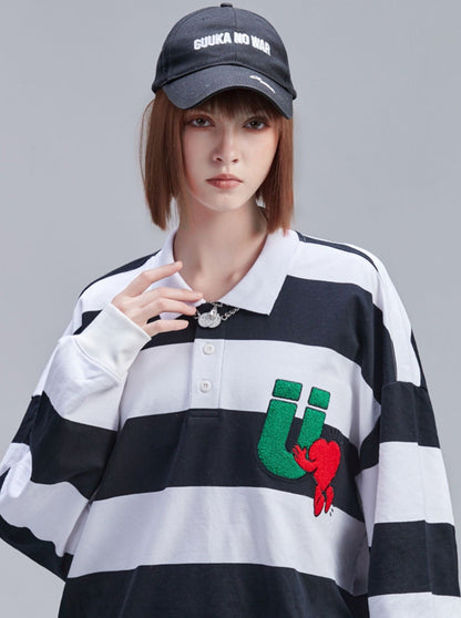 Loose Over Border Big Tops Polo