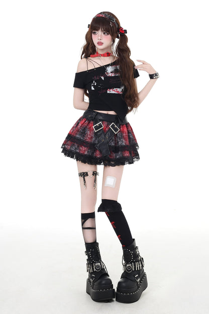 Irregular Tops Halter Girl Spice