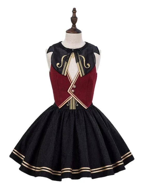 Jacquard Embroidered Classic Conductor Shirt Skirt Setup