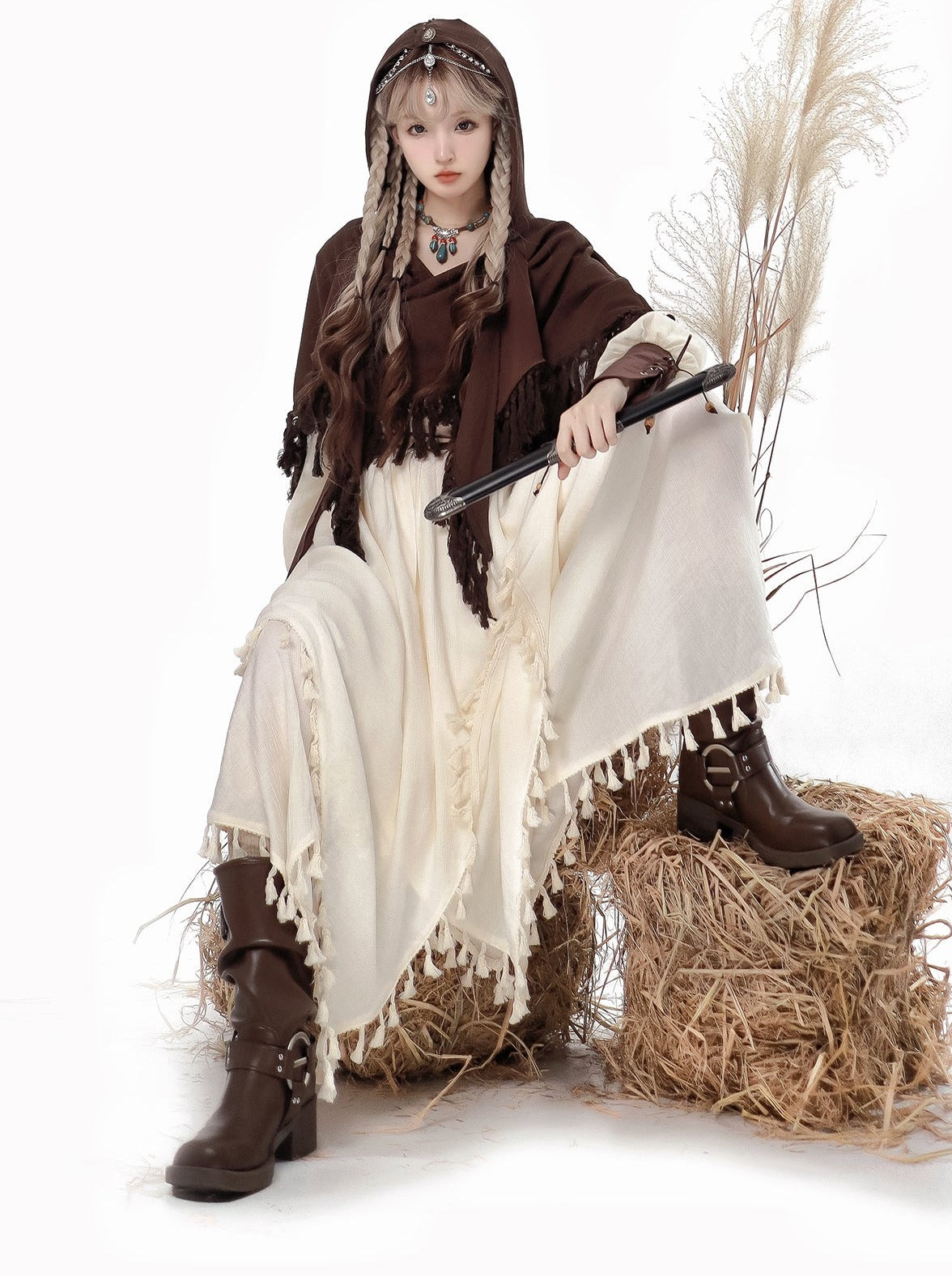 Style Dress Exotic Vest Cape