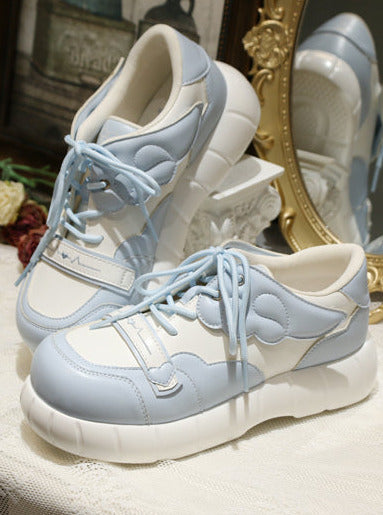 Baskets à lacets Angel Neighborhood Angel Little