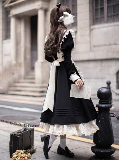 Élégante robe Angelina Set Maid Retro