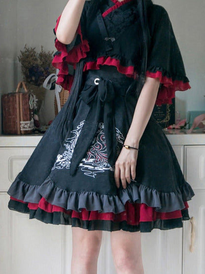 Dress Fox Rolly Elegant China Ta Set Intail