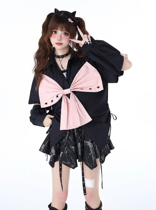 Bow Chic Big Sweet Top Open