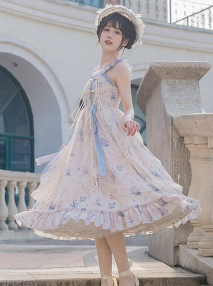 Flower Dress Light Summer Camisole Lolita