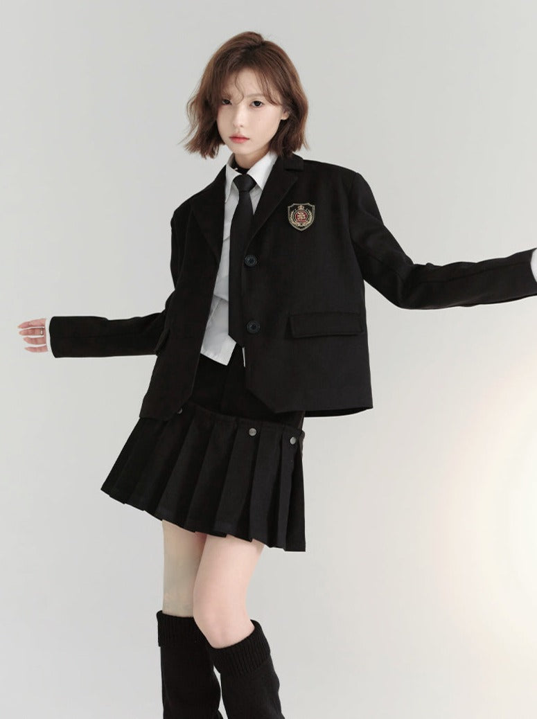 Veste emblème College Simple