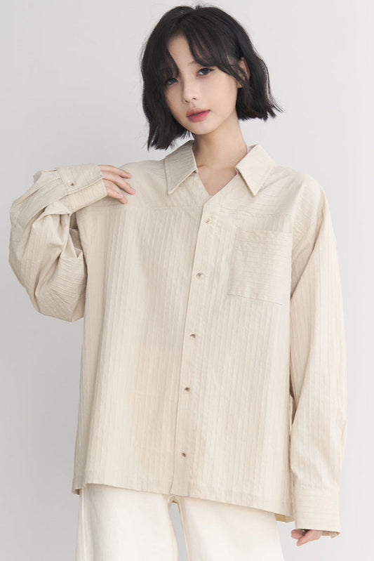 Museum Gravity Top Loose Women's Spring Peplum 2025