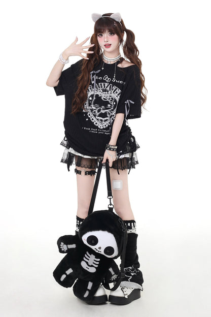 Mine Cat T-Shirt Lose
