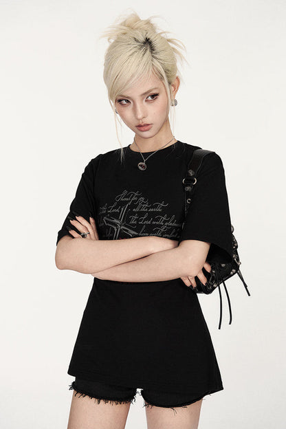 Mädchen T-Shirt Cross Fitted Spicy