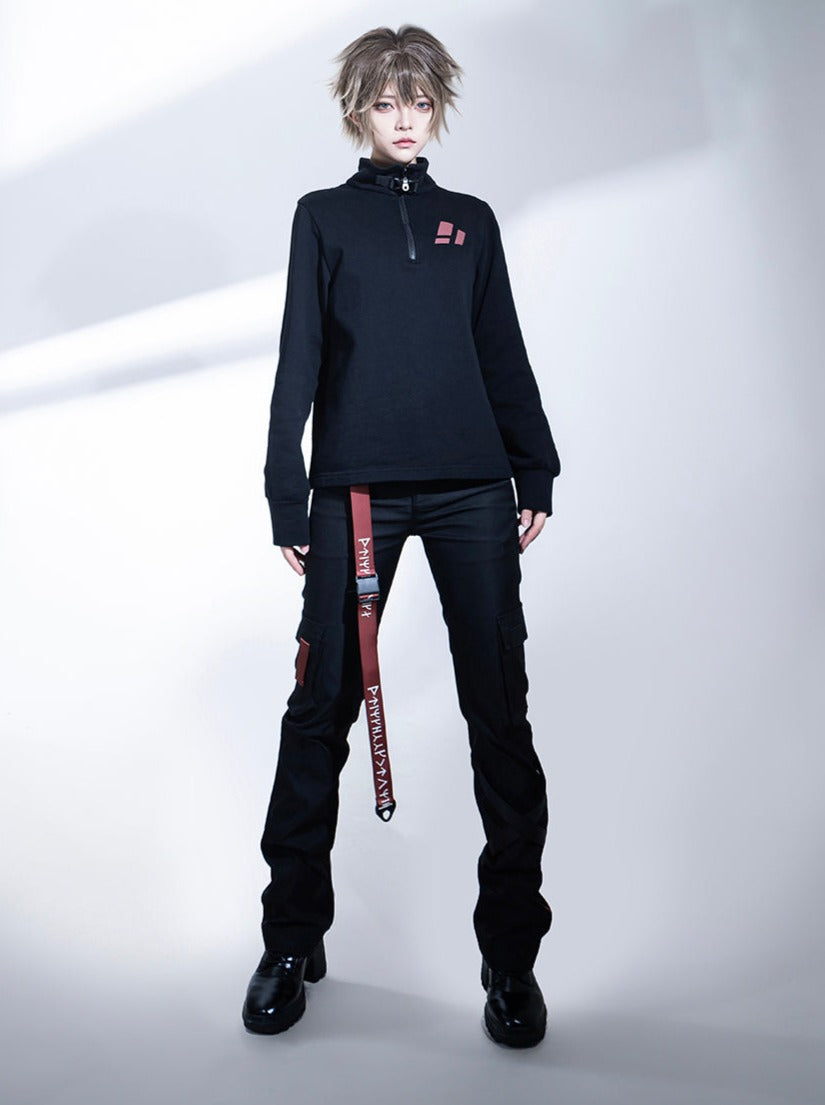 Design Strappy Cool Slim Mode Pants