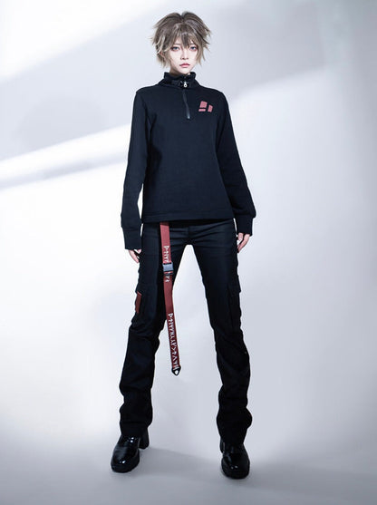 Design Strappy Cool Slim Mode Pants