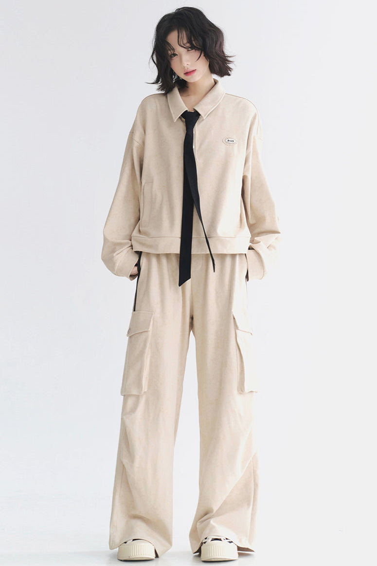 Hose Sweatshirt Cargo-Setup und