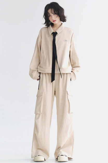 Hose Sweatshirt Cargo-Setup und