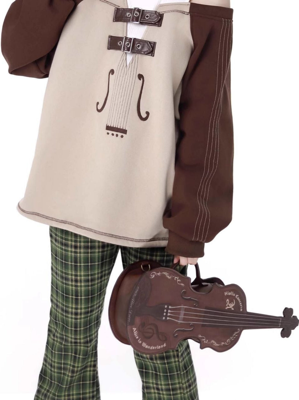 Violin Concerto Sweaty Foody Jacket + Off Ward Trainer + Check Pants