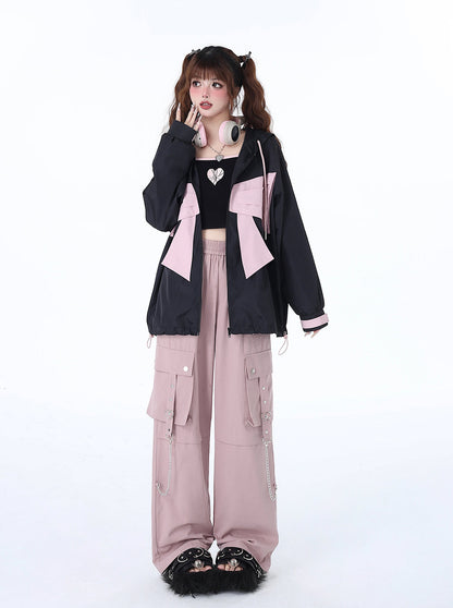 Sweat à capuche Neighborhood Angel avec ruban Loose the Zip Mist
