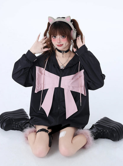 Sweat à capuche Neighborhood Angel avec ruban Loose the Zip Mist