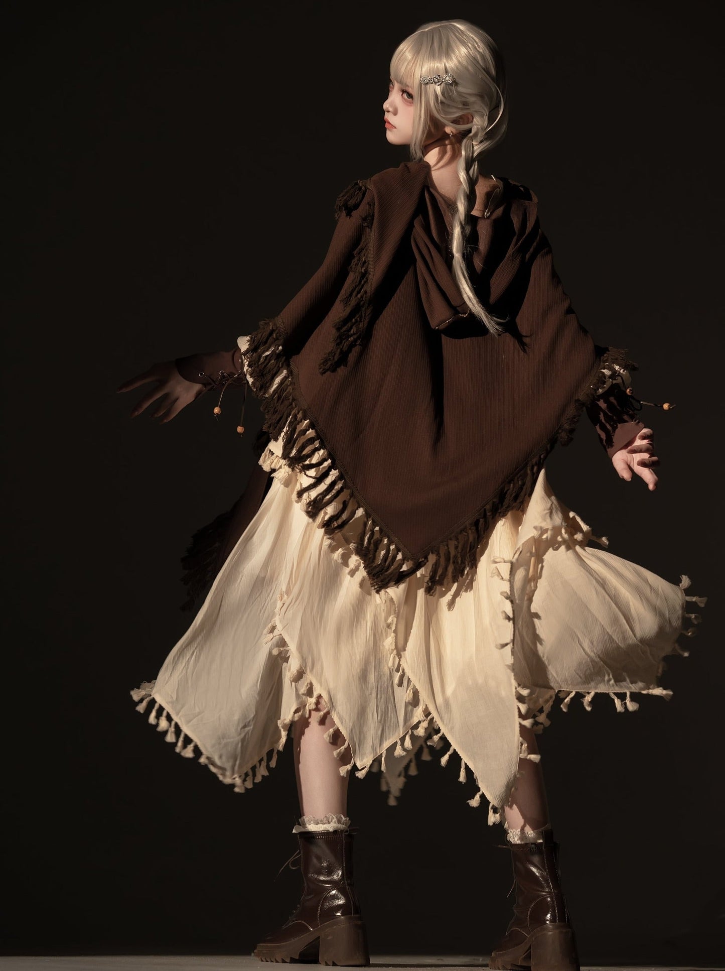 Style Dress Exotic Vest Cape