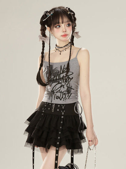 Camisole américaine basse de style string