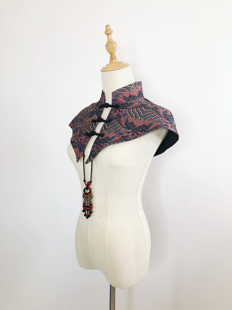 China Lolly Tago Gothic Cape + Long Jacket + Camisole + Skirt + West Band