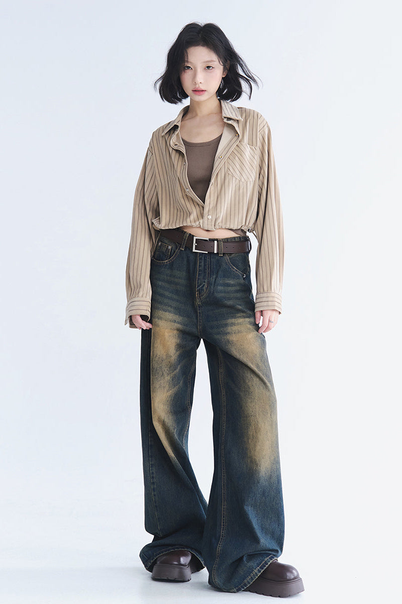 Relaxed Jeans Washed Fit