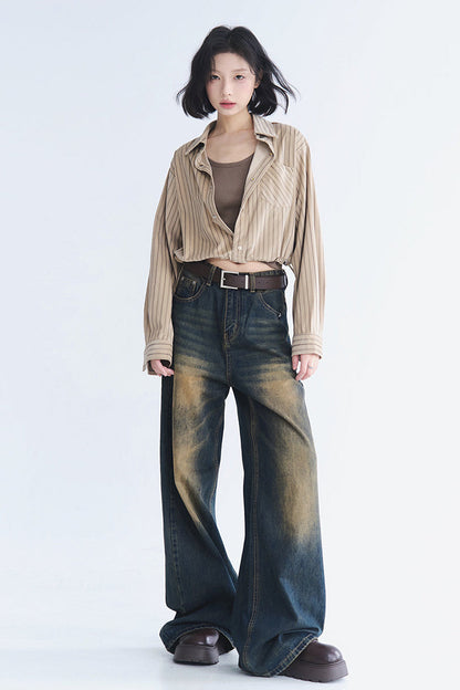 Relaxed Jeans Washed Fit