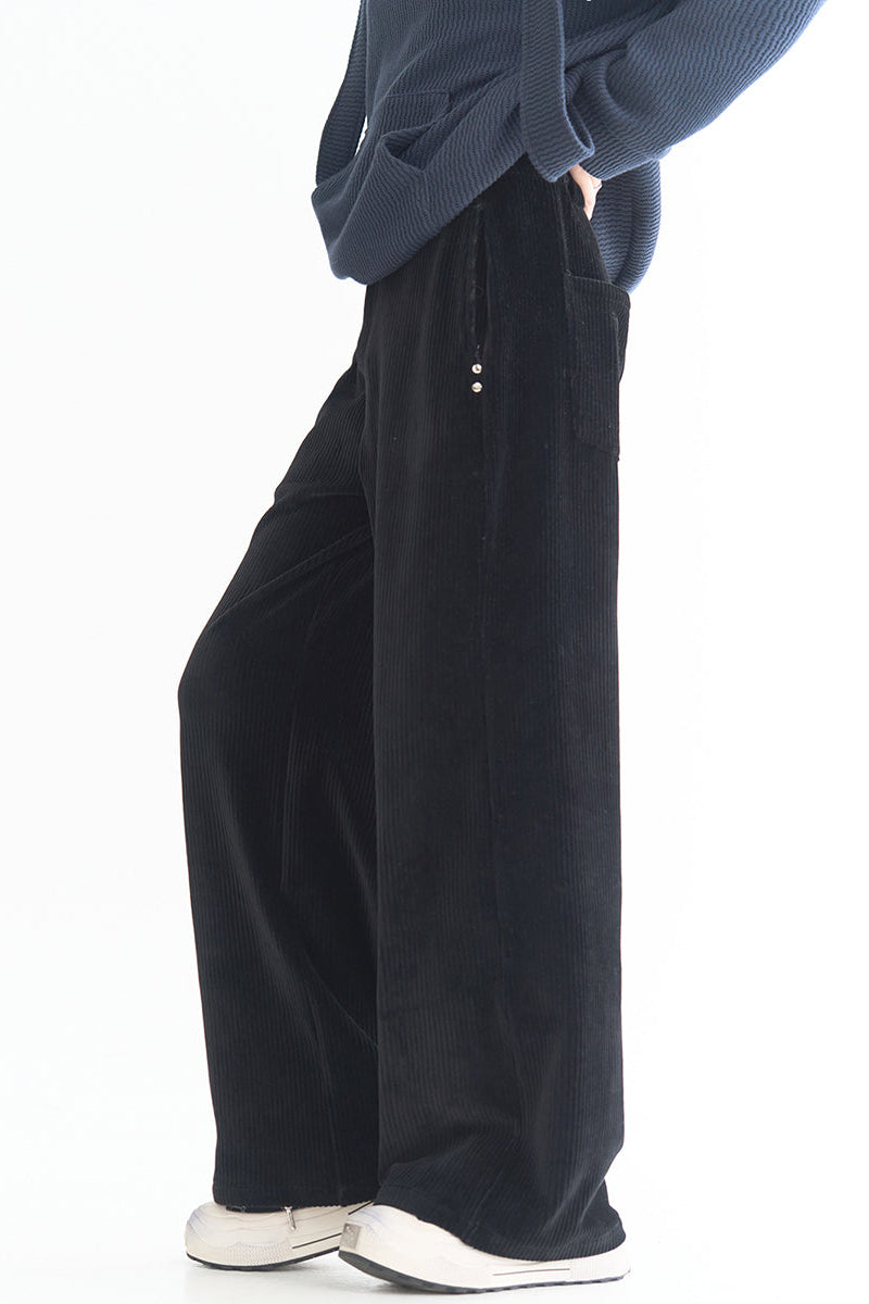 Mid-weight pants straight