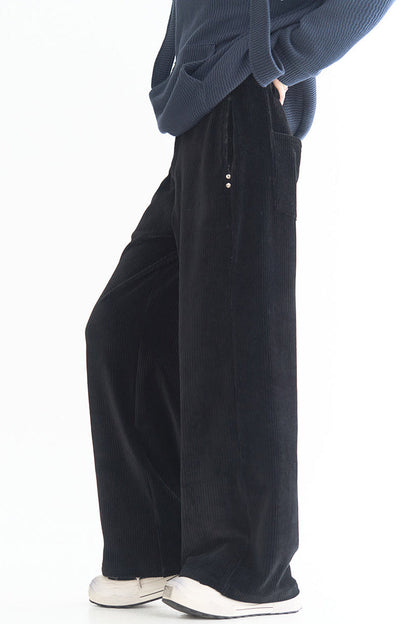 Mid-weight pants straight