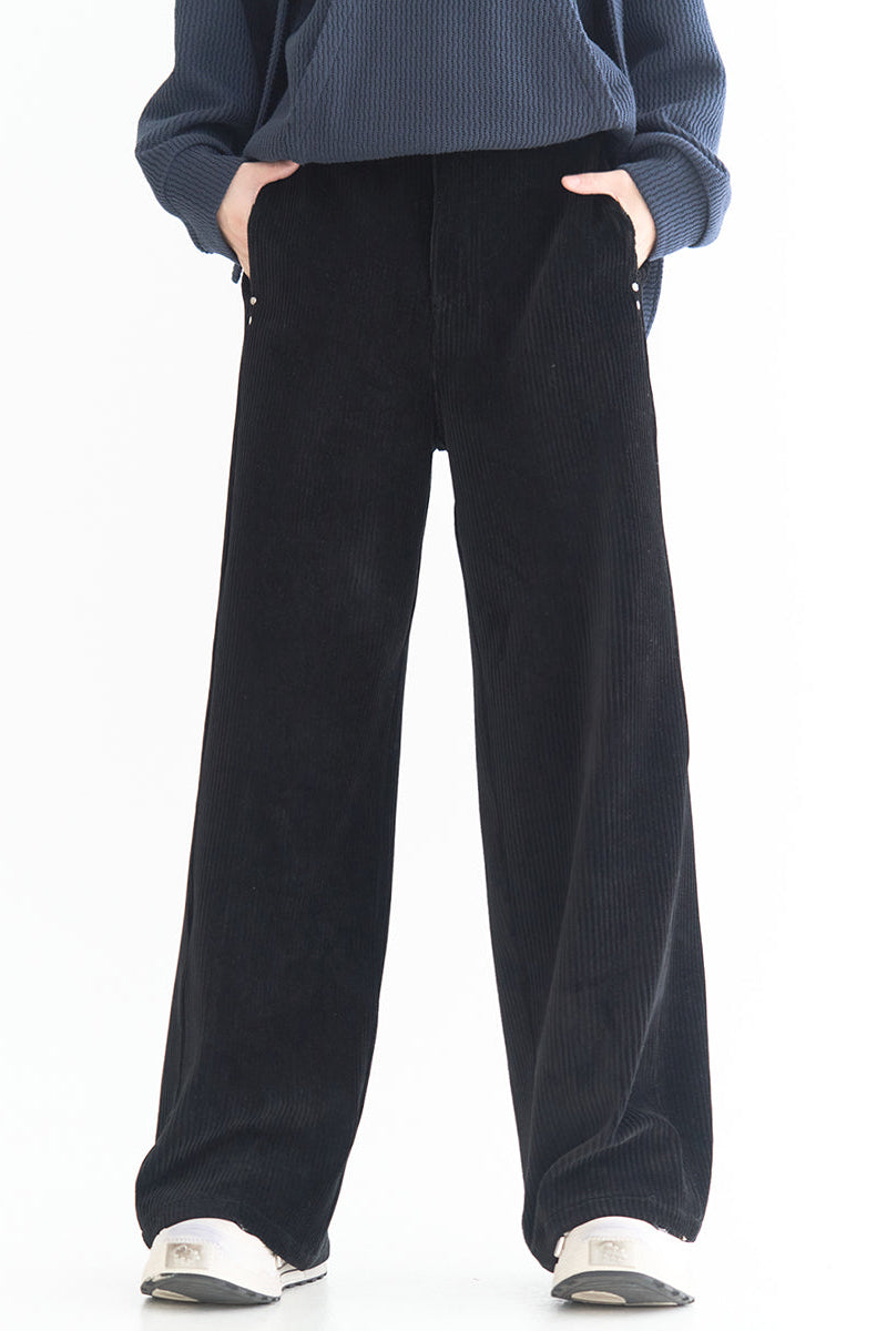 Mid-weight pants straight