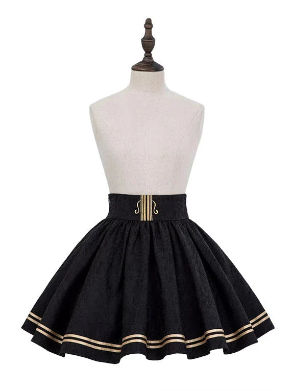 Jacquard Embroidered Classic Conductor Shirt Skirt Setup