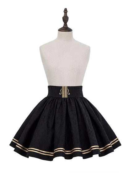 Jacquard Embroidered Classic Conductor Shirt Skirt Setup