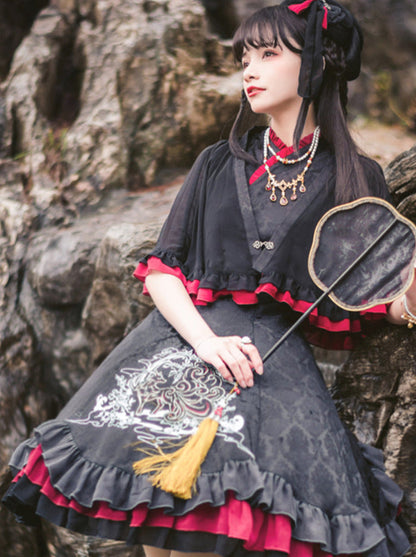 Dress Fox Rolly Elegant China Ta Set Intail
