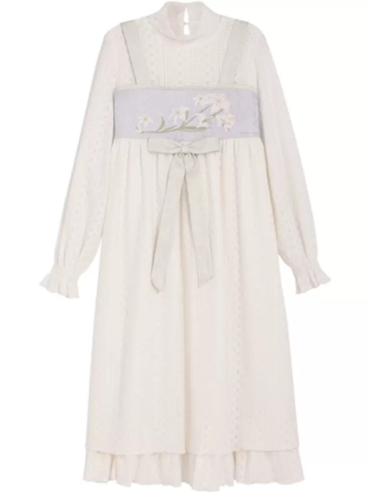 Fairy Two Piece Style Dress Faux