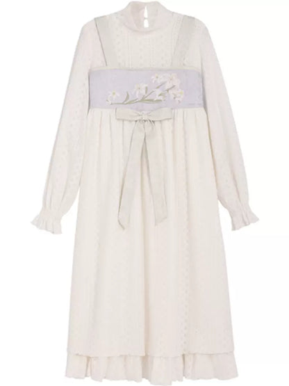 Fairy Two Piece Style Dress Faux